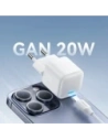 Hurtownia GSM - Joyroom JR-TCG08 hálózati töltő GaN USB-C 20W PD QC3.0 fehér - JYR1100 - {ean13} - Hurt