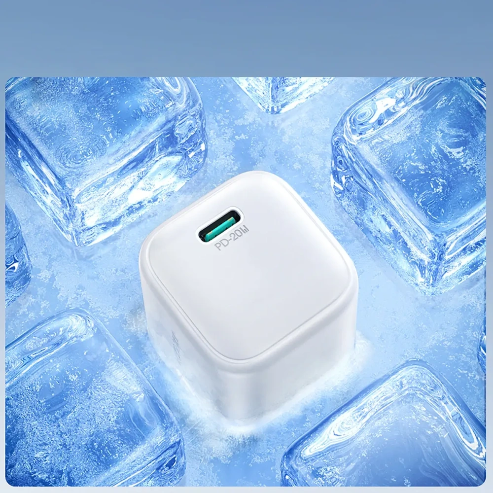 Hurtownia GSM - Joyroom JR-TCG08 hálózati töltő GaN USB-C 20W PD QC3.0 fehér - JYR1100 - {ean13} - Hurt