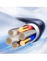 Wholesale Joyroom S-A43 Crystal-Clear Series 3A spiral cable USB-A / Lightning 1.5m black - JYR1103 - {ean13} - Hurt
