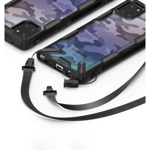 Hurtownia GSM - Etui Ringke Fusion-X Design Samsung Galaxy Note 10 Lite Camo (Moro) Black - RGK1132MOB - {ean13} - Hurt
