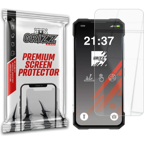 Szkło hybrydowe GrizzGlass HybridGlass do Doogee S200