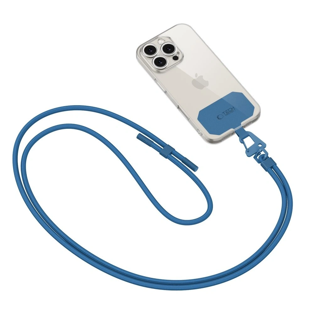 Hurtownia GSM - Tech-Protect C5S Curea de umăr din sfoară Albastru închis - THP3594 - {ean13} - Hurt