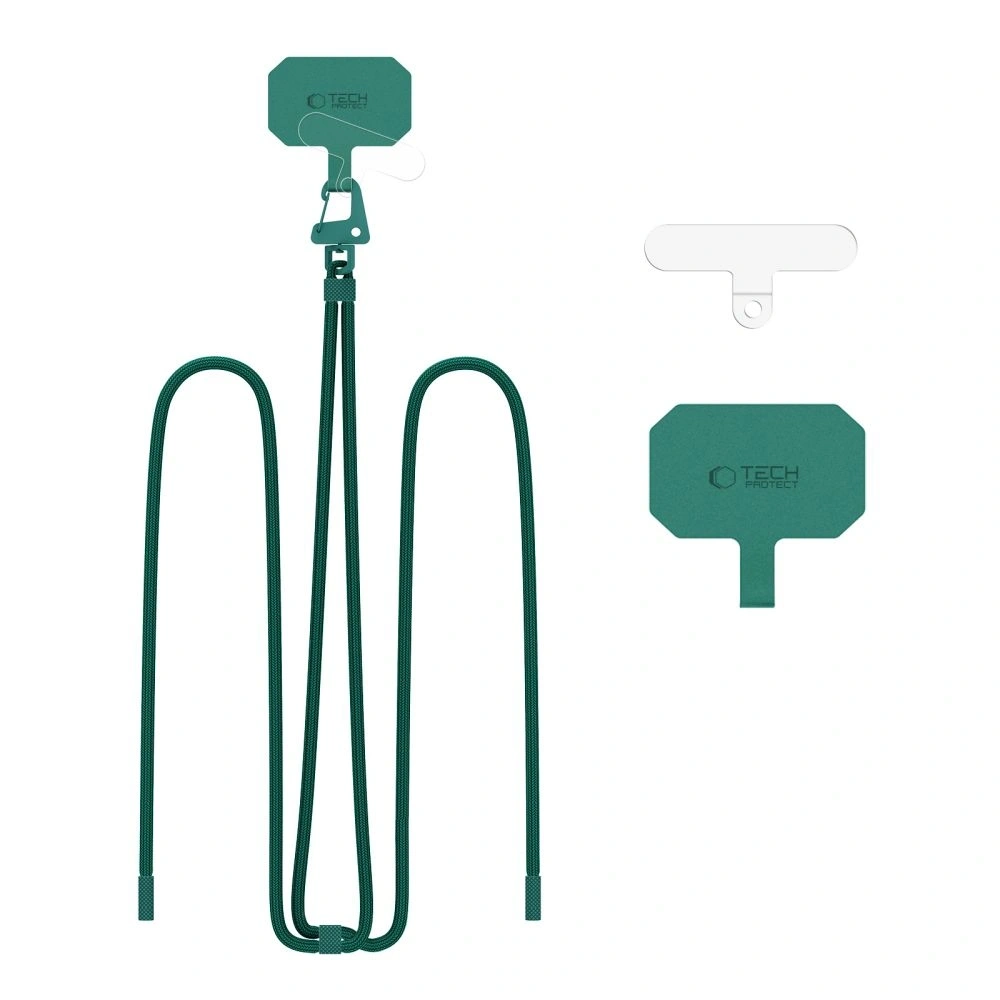 Hurtownia GSM - Tech-Protect C5S Curea de umăr din sfoară Verde vânătoare - THP3595 - {ean13} - Hurt
