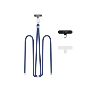Hurtownia GSM - Tech-Protect C7S Curea de umăr din sfoară Albastru marin/silver - THP3598 - {ean13} - Hurt