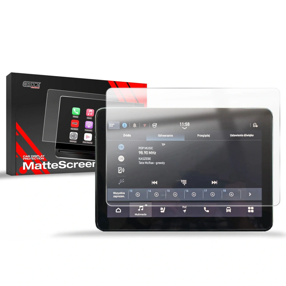 Hurtownia GSM - Matte GrizzGlass CarDisplay Védelem RAM ProMaster 10" 2024 - GRZ12103 - {ean13} - Hurt