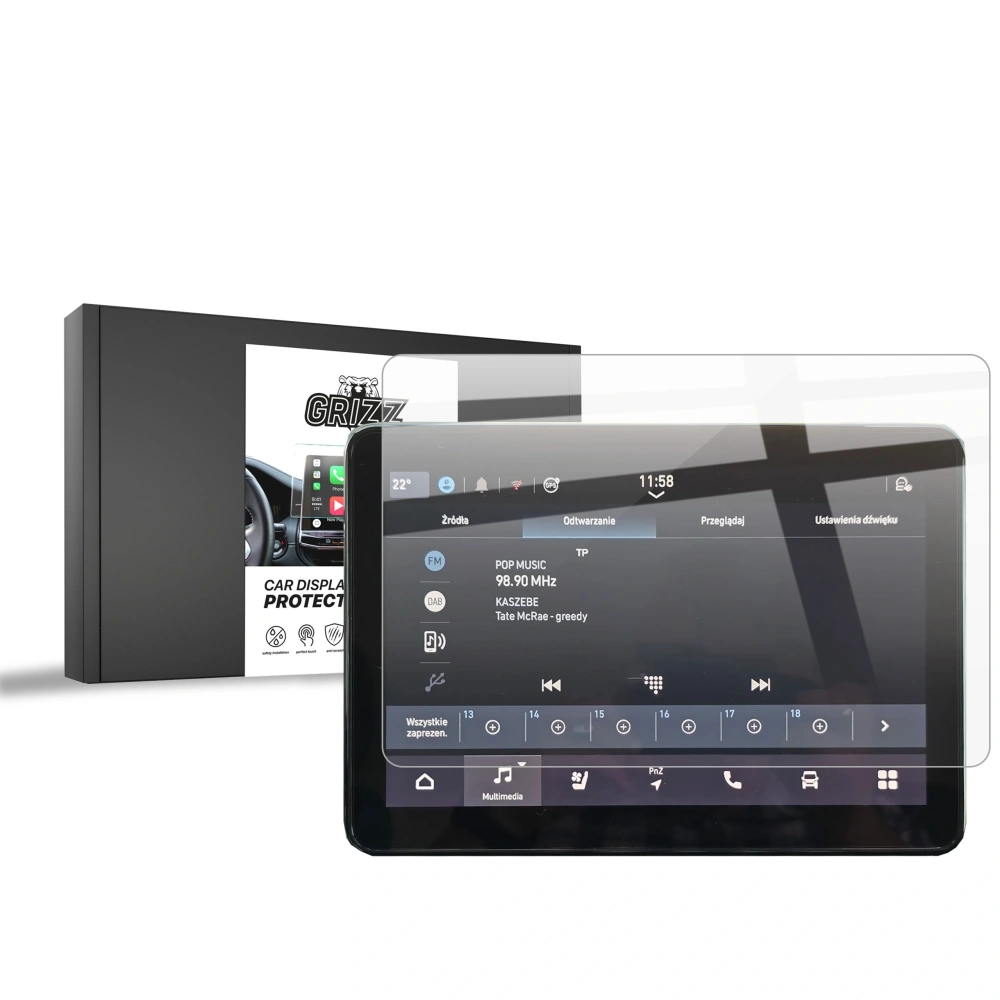 Hurtownia GSM - Protecție pentru CarDisplay Ceramic GrizzGlass RAM ProMaster 10" 2024 - GRZ12104 - {ean13} - Hurt