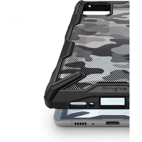 Etui Ringke Fusion-X Design Samsung Galaxy S10 Lite Camo (Moro) Black