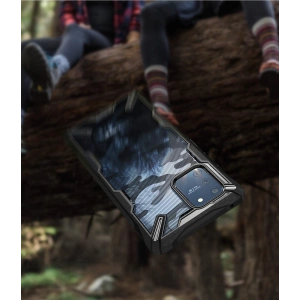 Hurtownia GSM - Etui Ringke Fusion-X Design Samsung Galaxy S10 Lite Camo (Moro) Black - RGK1134MOB - {ean13} - Hurt