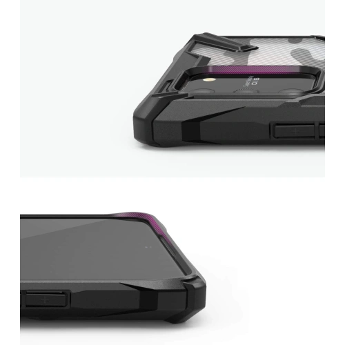 Etui Ringke Fusion-X Design Samsung Galaxy S10 Lite Camo (Moro) Black