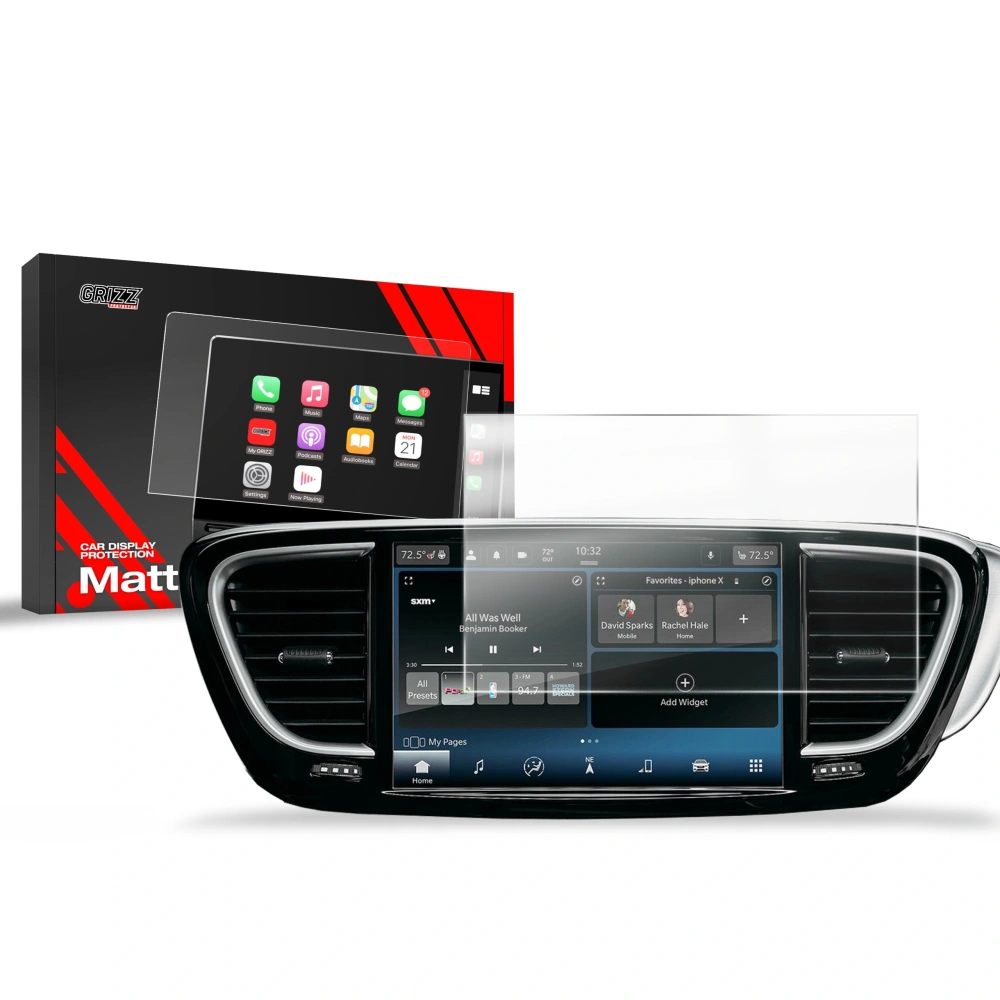 Wholesale Matte GrizzGlass CarDisplay Protection Chrysler Pacifica 2020-2024 - GRZ12110 - {ean13} - Hurt