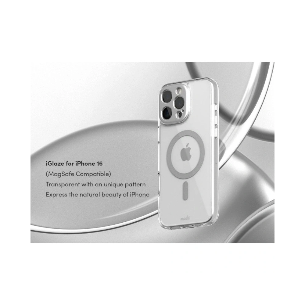 Hurtownia GSM - Moshi iGlaze MagSafe Apple iPhone 16 (Luna Silver) - MOSH334 - {ean13} - Hurt