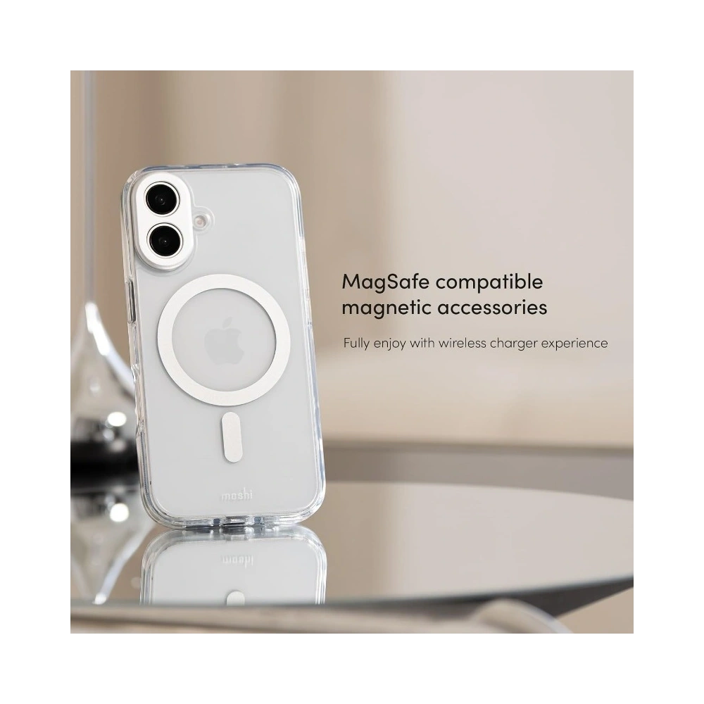 Hurtownia GSM - Moshi iGlaze MagSafe Apple iPhone 16 (Luna Silver) - MOSH334 - {ean13} - Hurt