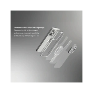 Hurtownia GSM - Etui Moshi iGlaze MagSafe Apple iPhone 16 Pro (Luna Silver) - MOSH335 - {ean13} - Hurt