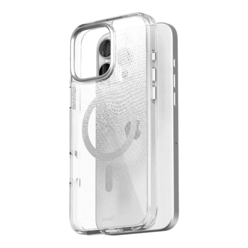 Etui Moshi iGlaze MagSafe Apple iPhone 16 Pro (Mist White)