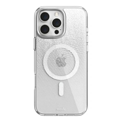 Etui Moshi iGlaze MagSafe Apple iPhone 16 Pro (Mist White)