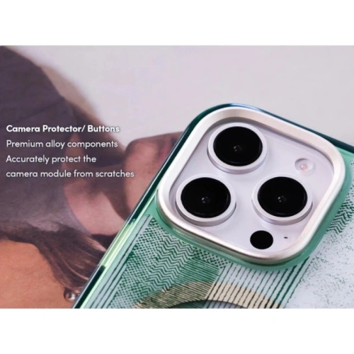 Etui Moshi iGlaze MagSafe Apple iPhone 16 Pro (Mist White)