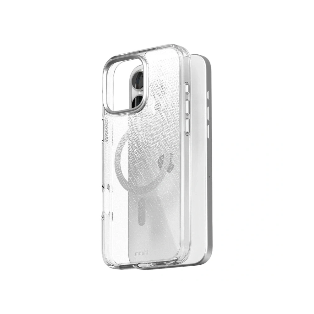 Hurtownia GSM - Moshi iGlaze MagSafe Apple iPhone 16 Pro Max (Alb Cenușă) - MOSH338 - {ean13} - Hurt