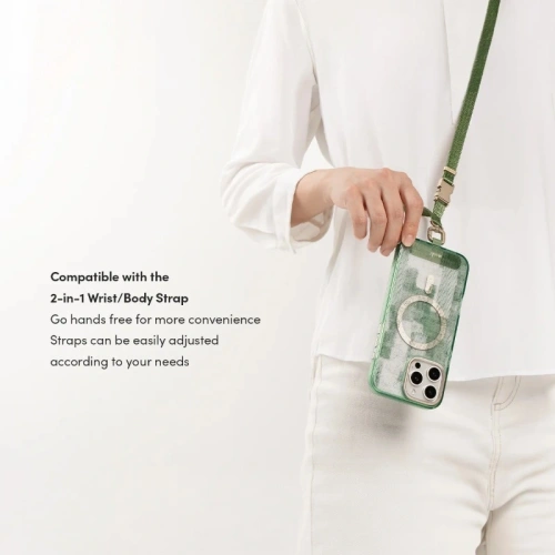 Etui Moshi iGlaze MagSafe Apple iPhone 16 Pro (Sunlit Green)