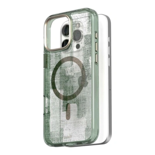 Etui Moshi iGlaze MagSafe Apple iPhone 16 Pro (Sunlit Green)