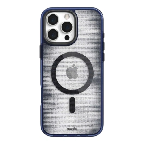 Etui Moshi iGlaze MagSafe Apple iPhone 16 Pro (Dusk Indigo)