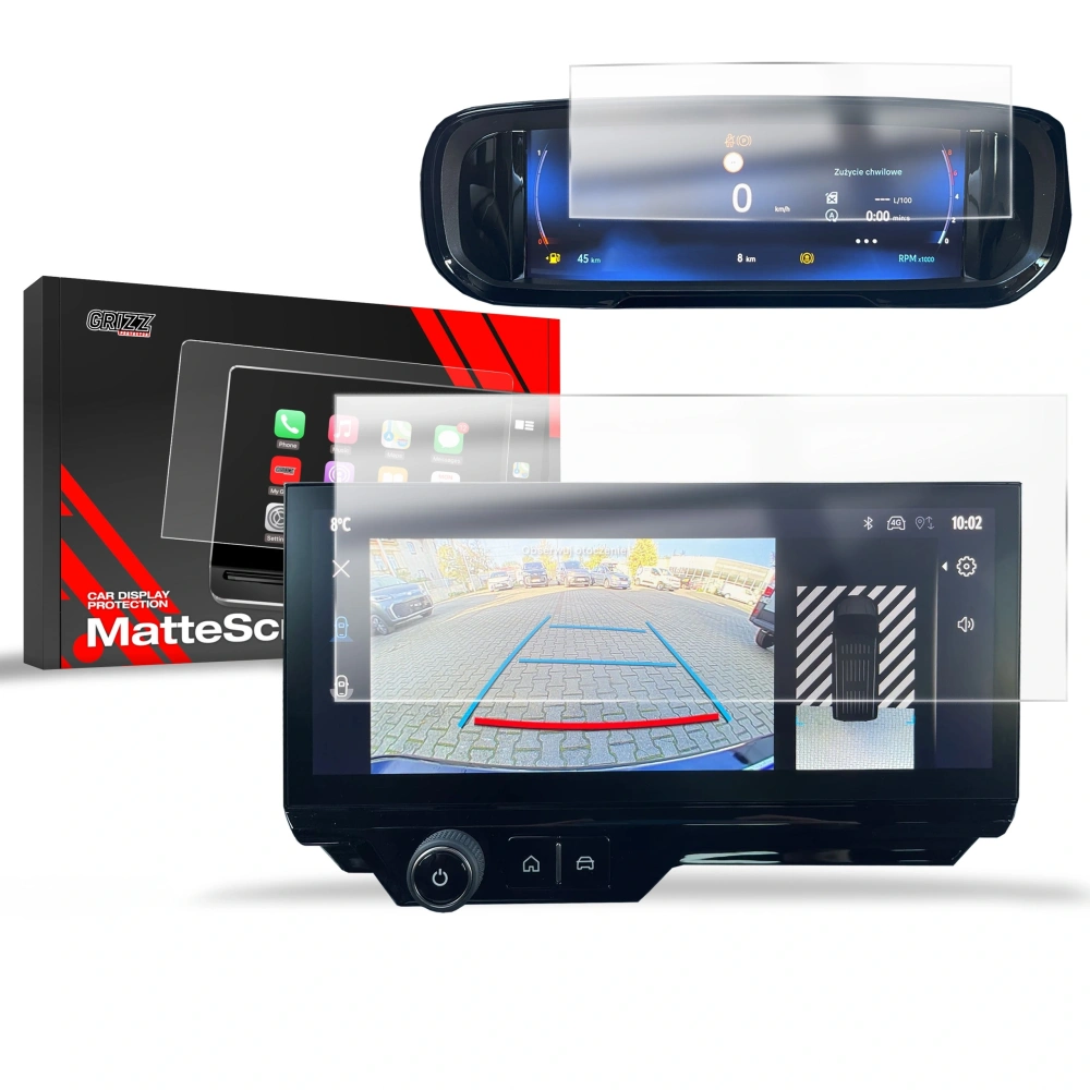 Hurtownia GSM - Matte GrizzGlass CarDisplay Védelem Opel Combo 4 10" 2023-2024 [2in1] - GRZ12125 - {ean13} - Hurt