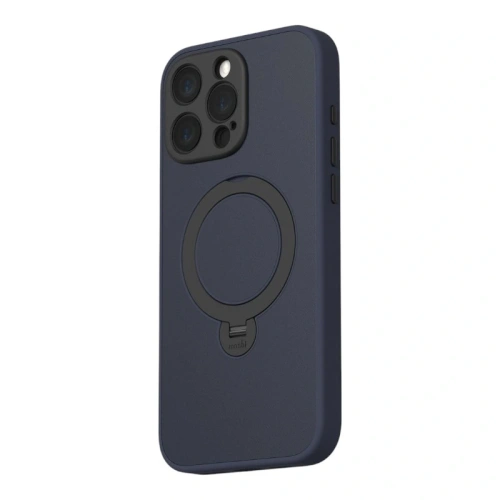Etui Moshi Kameleon MagSafe Apple iPhone 16 Pro Max z funkcją podstawki (Midnight Blue)
