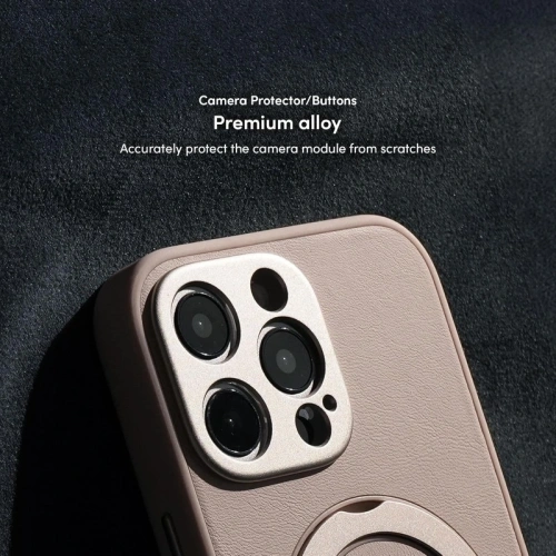 Etui Moshi Kameleon MagSafe Apple iPhone 16 Pro Max z funkcją podstawki (Shell Pink)