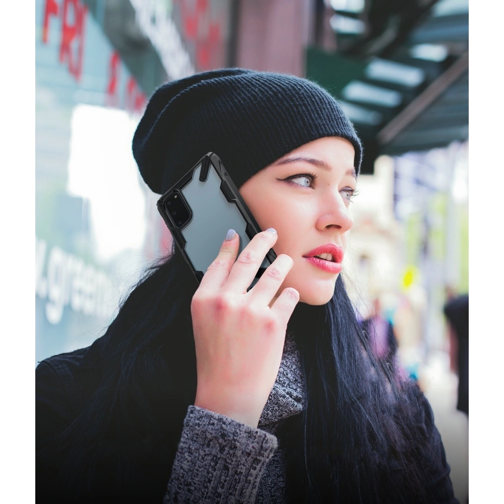 Hurtownia GSM - [OUTLET] Tok Ringke Fusion-X Samsung Galaxy S20 Fekete - OT-801 - {ean13} - Hurt