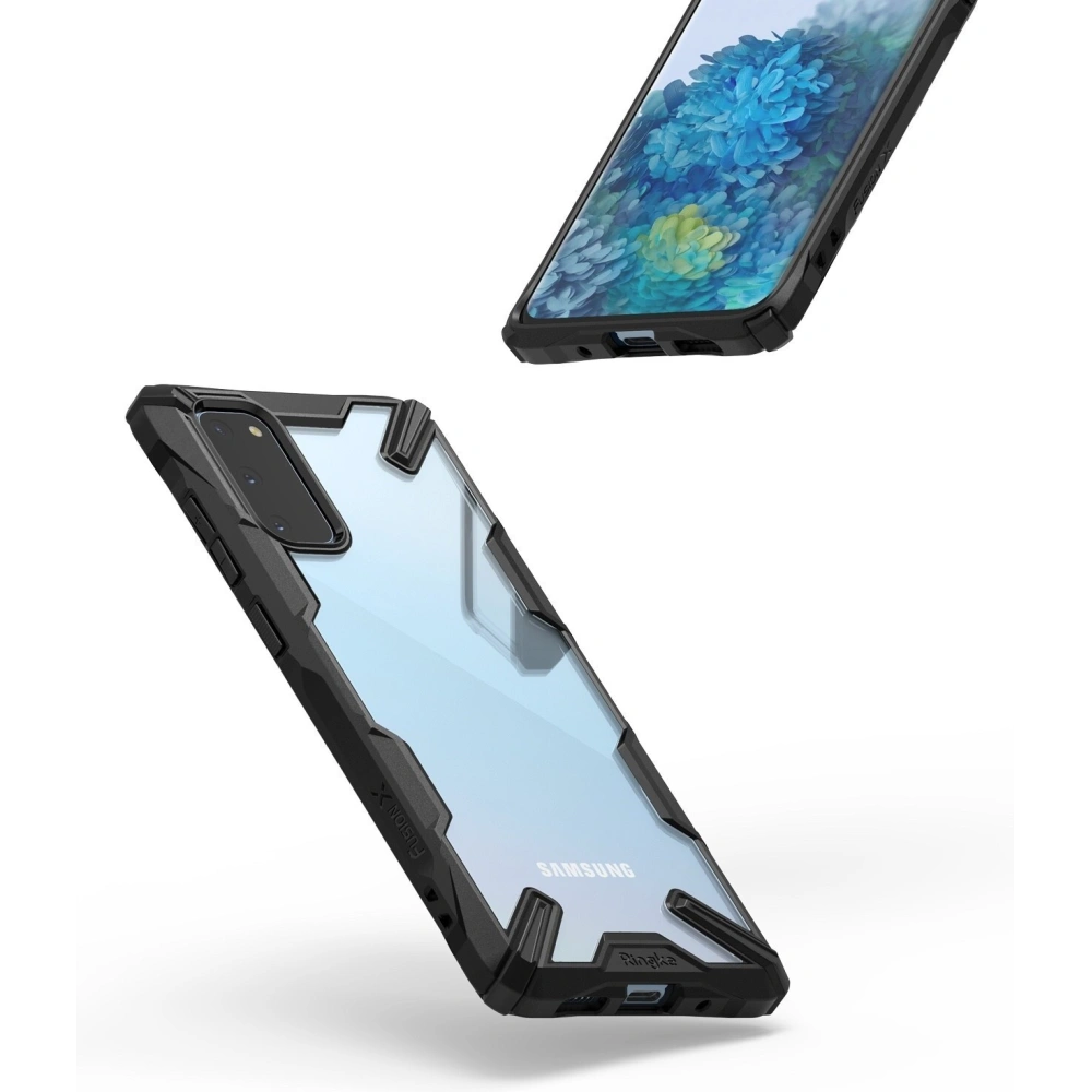 Hurtownia GSM - [OUTLET] Tok Ringke Fusion-X Samsung Galaxy S20 Fekete - OT-801 - {ean13} - Hurt