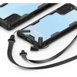 Hurtownia GSM - [OUTLET] Tok Ringke Fusion-X Samsung Galaxy S20 Fekete - OT-801 - {ean13} - Hurt