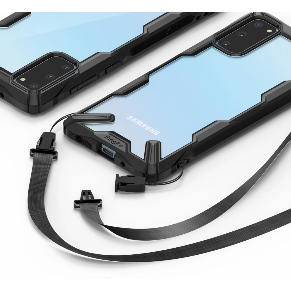 Hurtownia GSM - [OUTLET] Tok Ringke Fusion-X Samsung Galaxy S20 Fekete - OT-801 - {ean13} - Hurt