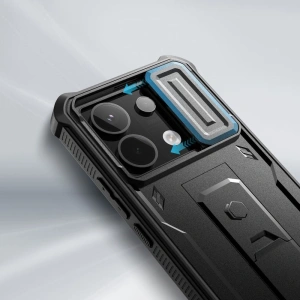 Hurtownia GSM - [OUTLET] Tok Tech-Protect Kevlar Cam+ Xiaomi Redmi Note 13 Pro 5G / POCO X6 5G Fekete - OT-803 - {ean13} - Hurt