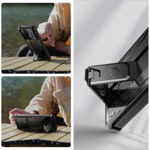 Hurtownia GSM - [OUTLET] Tok Tech-Protect Kevlar Cam+ Xiaomi Redmi Note 13 Pro 5G / POCO X6 5G Fekete - OT-803 - {ean13} - Hurt