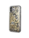 Hurtownia GSM - [OUTLET] Karl Lagerfeld KLHCPXROGO iPhone X/Xs czarno-złoty/black & gold hard case Glitter - OT-804 - {ean13} - Hurt