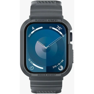 Hurtownia GSM - [OUTLET] Etui Spigen Rugged Armor Pro Apple Watch 4/5/6/7/8/9/SE 44/45mm Gri Închis - OT-806 - {ean13} - Hurt