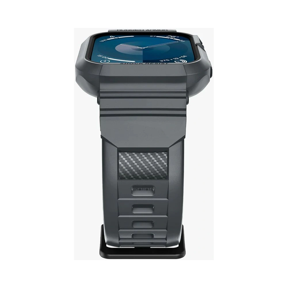 Hurtownia GSM - [OUTLET] Etui Spigen Rugged Armor Pro Apple Watch 4/5/6/7/8/9/SE 44/45mm Dark Grey - OT-806 - {ean13} - Hurt