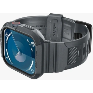 Hurtownia GSM - [OUTLET] Case Spigen Rugged Armor Pro Apple Watch 4/5/6/7/8/9/SE 44/45mm Dunkelgrau - OT-806 - {ean13} - Hurt