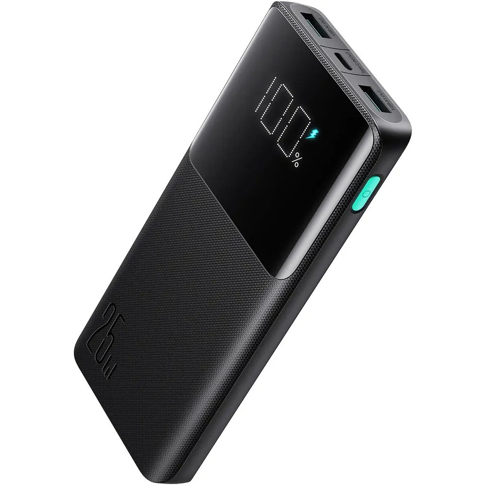 Wholesale Joyroom JR-PBF20 powerbank 25W 2xUSB-A, USB-C 10000mAh black - JYR1105 - {ean13} - Hurt