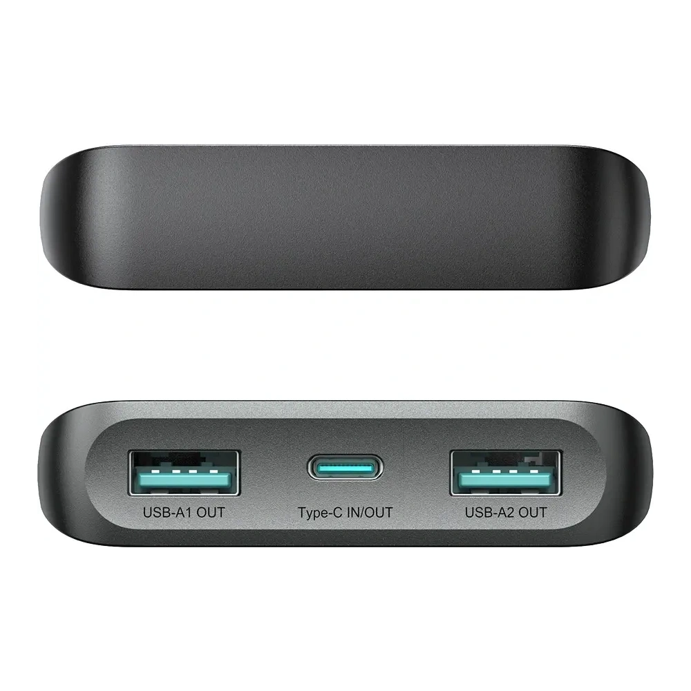 Wholesale Joyroom JR-PBF20 powerbank 25W 2xUSB-A, USB-C 10000mAh black - JYR1105 - {ean13} - Hurt