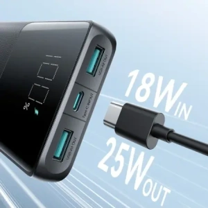 Hurtownia GSM - Powerbank Joyroom JR-PBF20 25W 10000mAh - czarny - JYR1105 - {ean13} - Hurt
