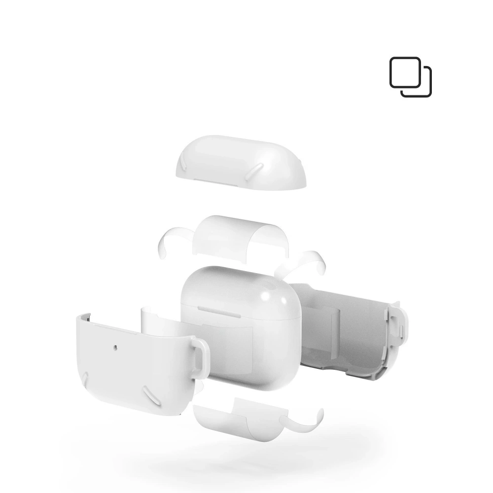 Hurtownia GSM - Etui Ringke Layered Case Apple AirPods Pro White - RGK1138WHT - {ean13} - Hurt