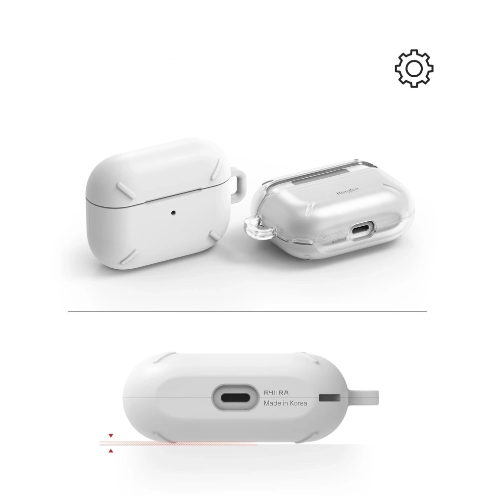 Hurtownia GSM - Etui Ringke Layered Case Apple AirPods Pro White - RGK1138WHT - {ean13} - Hurt