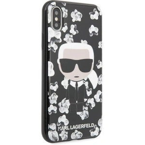 Hurtownia GSM - Karl Lagerfeld KLHCPXFLFBBK iPhone X/Xs czarny/black Flower Ikonik Karl - KLD256BLK - {ean13} - Hurt