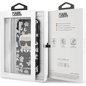 Hurtownia GSM - Karl Lagerfeld KLHCPXFLFBBK iPhone X/Xs czarny/black Flower Ikonik Karl - KLD256BLK - {ean13} - Hurt