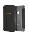 Etui Guess GUFLBKI65KASABK Apple iPhone XS Max czarny/black book Kaia Saffiano