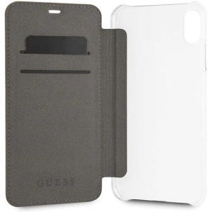 Hurtownia GSM - Etui Guess GUFLBKI65KASABK Apple iPhone XS Max schwarz/black book Kaia Saffiano - GUE401BLK - {ean13} - Hurt