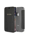 Wholesale Guess GUFLBKPXKASABK iPhone X/Xs black book Kaia Saffiano - GUE402BLK - {ean13} - Hurt