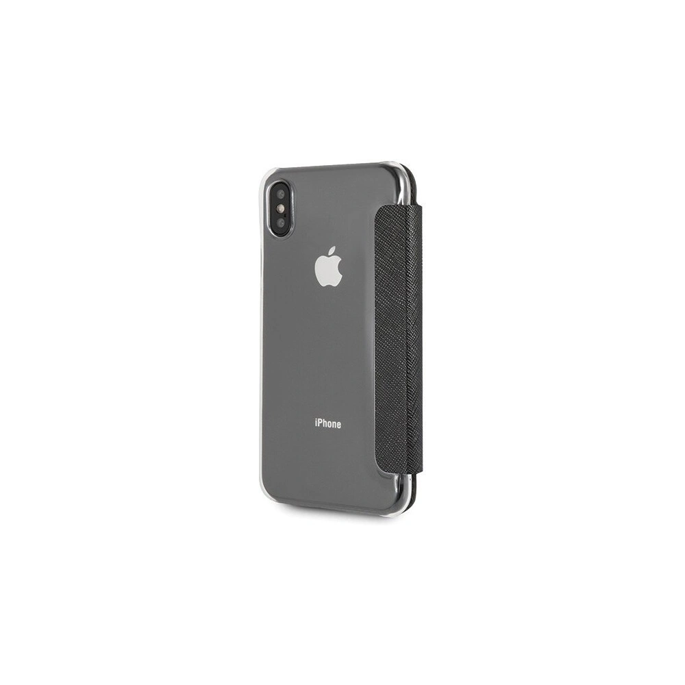 Hurtownia GSM - Etui Guess GUFLBKPXKASABK Apple iPhone X/XS czarny/black book Kaia Saffiano - GUE402BLK - {ean13} - Hurt