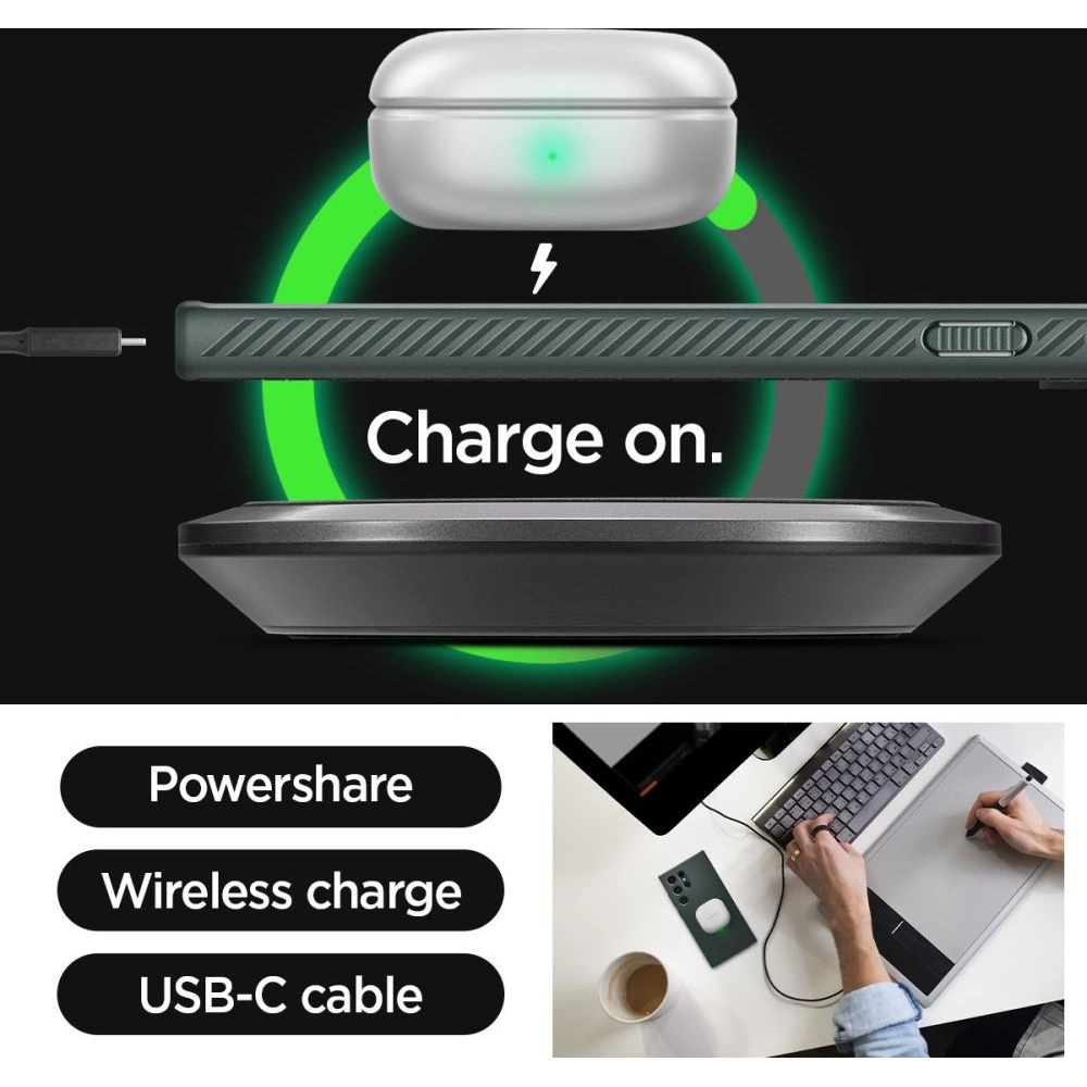 Hurtownia GSM - [OUTLET] Tok Spigen Liquid Air Samsung Galaxy S24 Ultra Abyss Green - OT-807 - {ean13} - Hurt