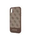 Hurtownia GSM - Etui Guess GUHCI61G4GLBR Apple iPhone XR brązowy/brown hard case 4G Stripe Collection - GUE403BR - {ean13} - Hurt